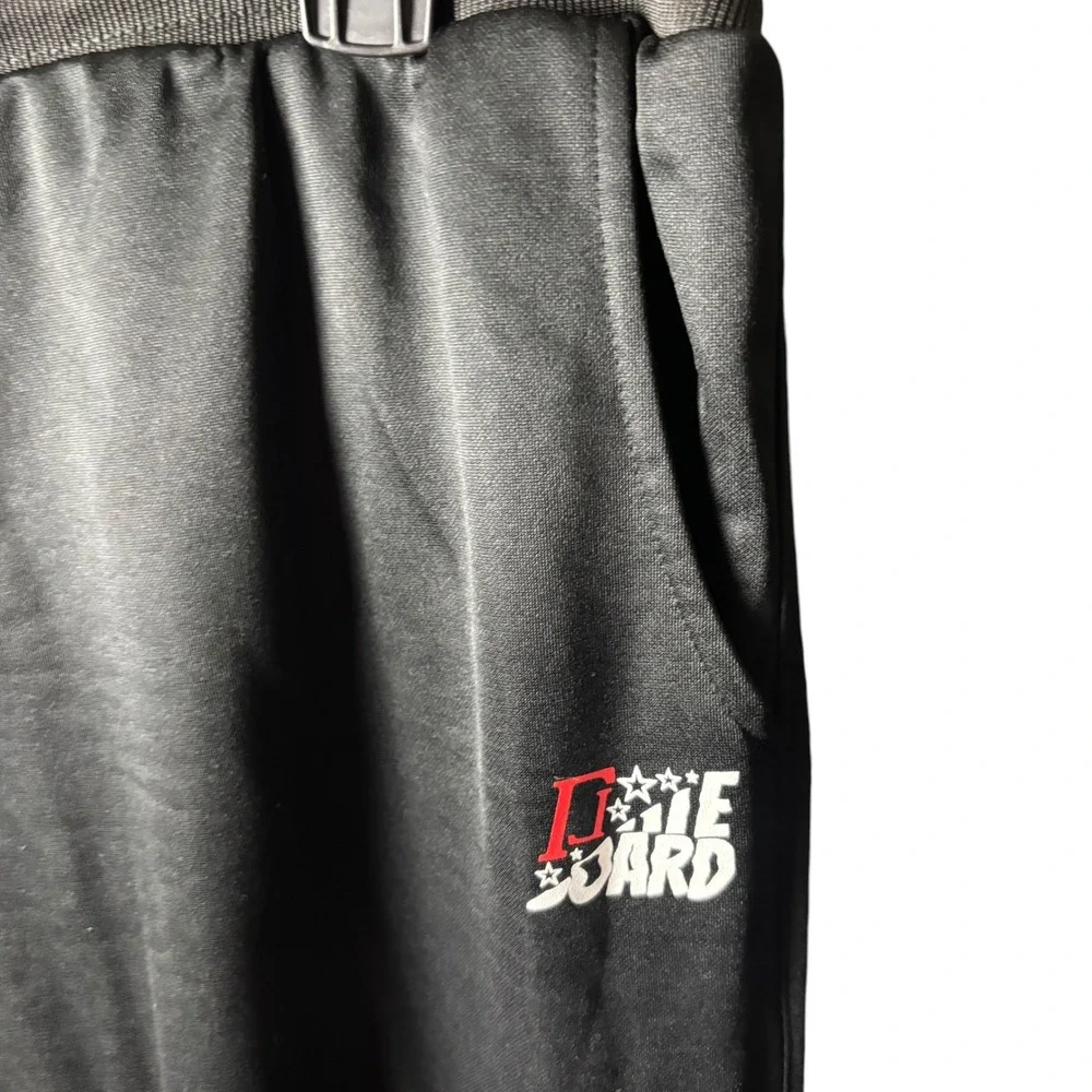 Tracksuit Set Men‎ XXLarge Black Graphic Streetwear Athleisure Sweatsuit Hoodie